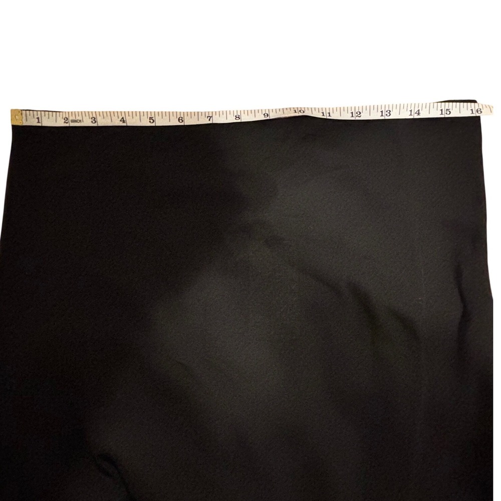Lioness Devon Maxi Skirt Licorice Medium Black Sheer Textured Flowy Full Length - Picture 5 of 8